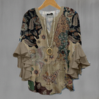 Phoenix | Elegant Blouse with Patterns